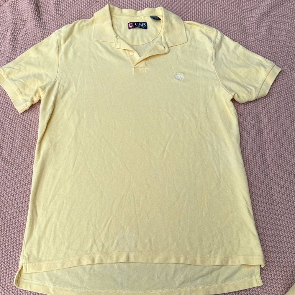 Men's Yellow Chaps Shirt